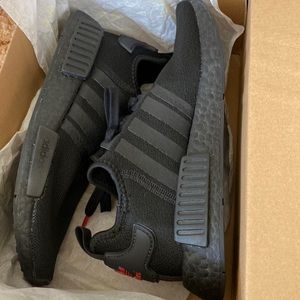 Black and red Adidas